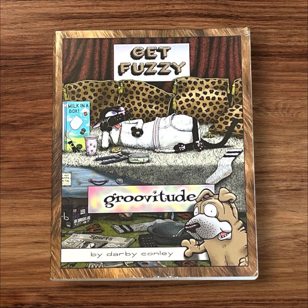 Groovitude Get Fuzzy Treasury Darby Conley 2002 Trade Paperback Comic Collection